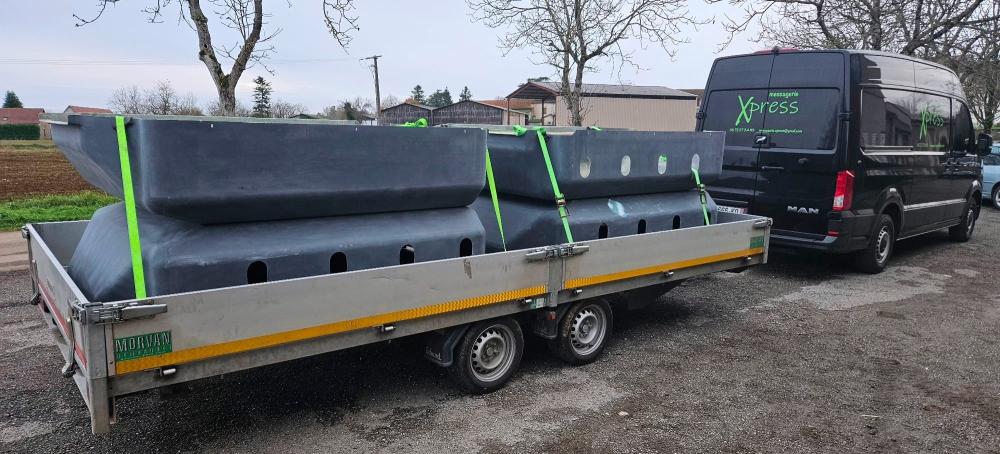 Notre transporteur se déplace dans votre secteur pour une livraison express